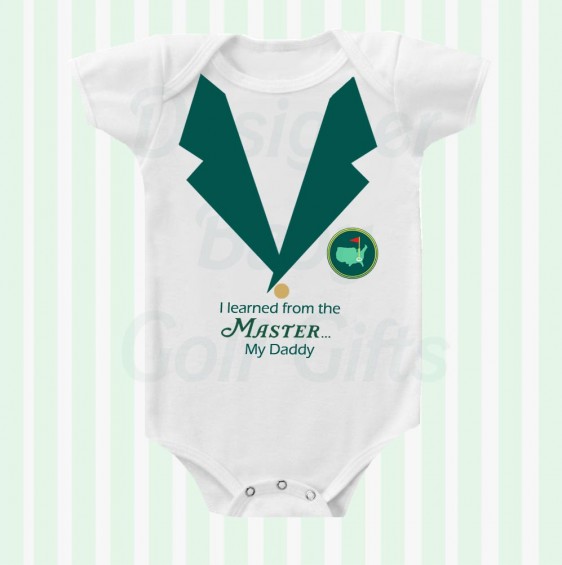 baby golf polo onesie