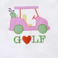 baby golf polo onesie